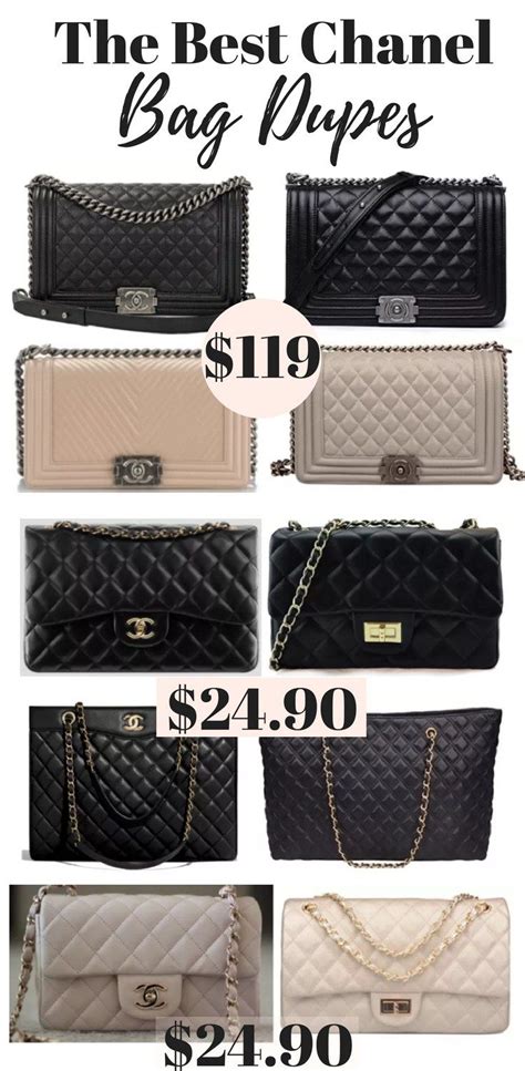 designer dupes for chanel boy bag|best chanel knockoff handbags.